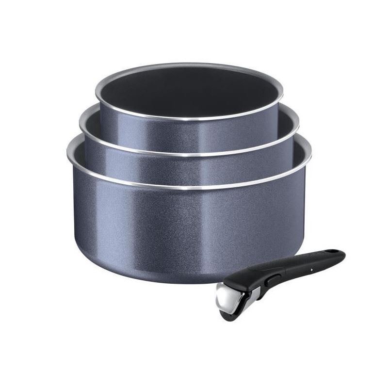 Tefal Set de 3 casseroles Ingenio 3 pièces